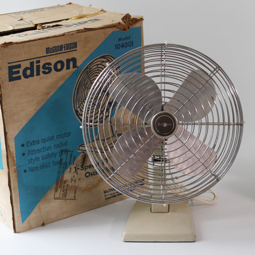 vintage EDISON fan