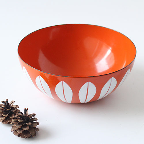 vintage cathrineholm bowl (orange)