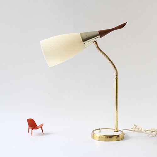 vintage modern plastic lamp