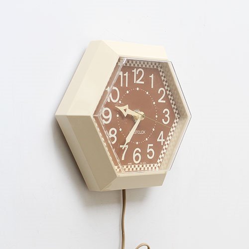 vintage GE wall clock