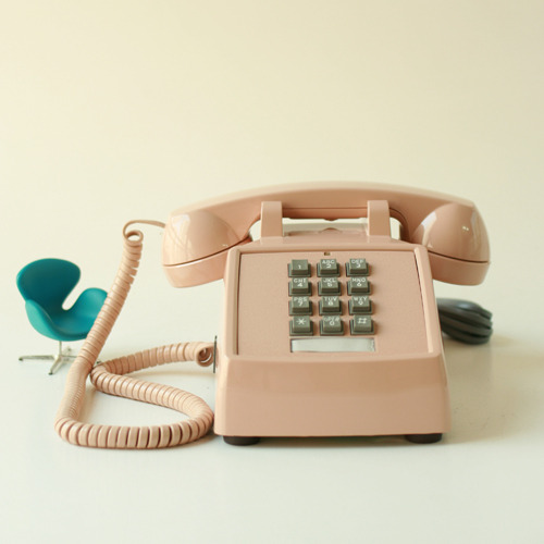pink beige button phone(재입고)까사리빙 9월호 제품