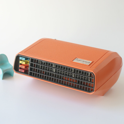 vintage space orange heater&amp;fan 레몬트리 6월호 제품