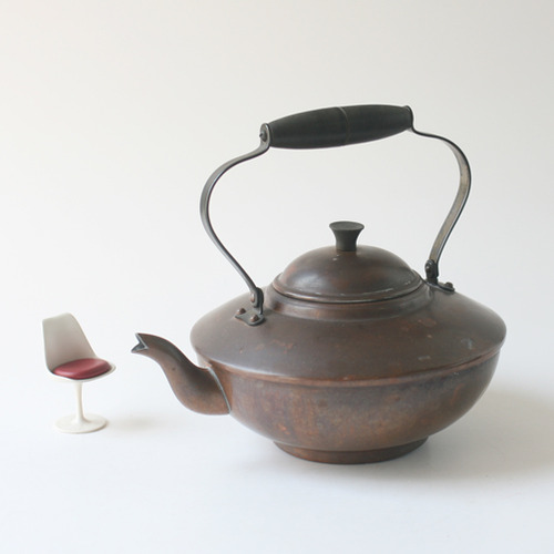 vintage Portugal copper teapot