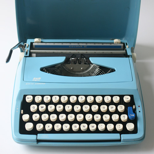 vintage Smith Corona typewriter 