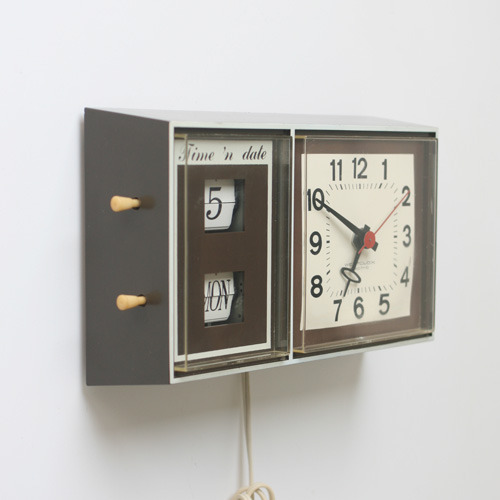 vintage westclox wall clock (재입고) 