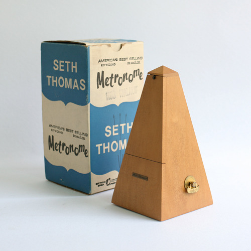 vintage Wood Metronome 