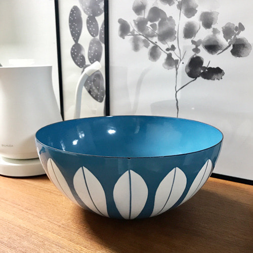 vintage cathrineholm bowl #BLUE