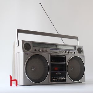 vintage NATIONAL 카셋트 라디오