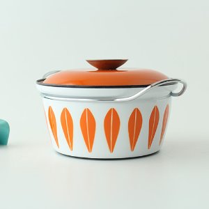 vintage cathrineholm pot (orange)