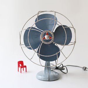 vintage handy breeze blue fan #02 메종 8월호 제품