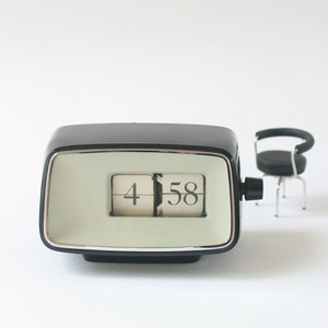 vintage calson copal flip clock #02