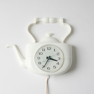 vintage GE teapot wall clock