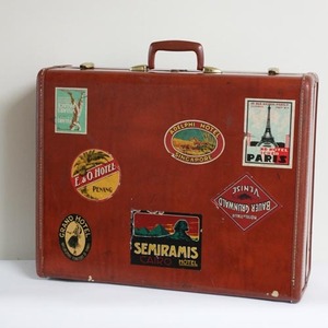 vintage samsonite suitcase (L)