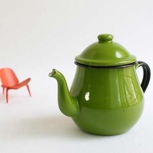 vintage green kettle(JAPAN) 