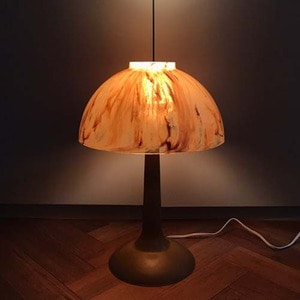 vintage mushroom lamp 