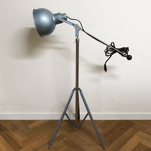 vintage industrial floor lamp(Steampunk By Bretford)