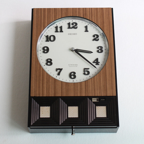 vintage SEIKO wall clock 