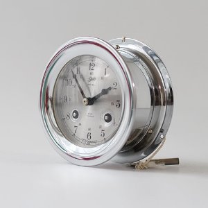 vintage Ship&#039;s Bell Clock (GERMANY)