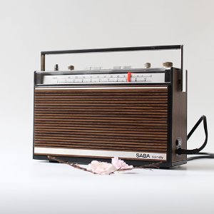 vintage SABA radio