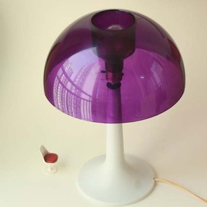 vintage mushroom table lamp