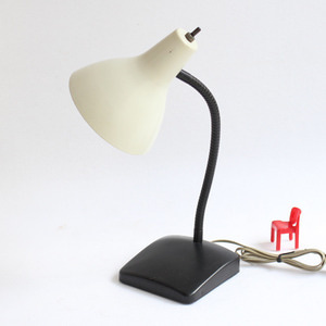 vintage gray &amp; black desk lamp(재입고)
